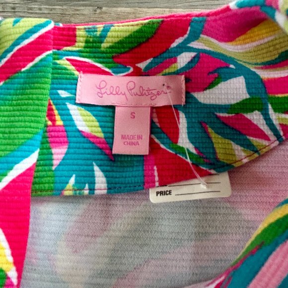 Lilly Pulitzer Multicolor Charlene Jungle Tumble Shift Dress (size S) - Picture 9 of 13